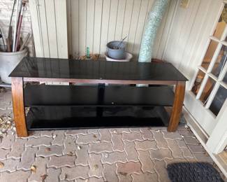 Tempered Glass TV Stand