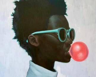 Huge Wrapped Canvas Print of How Far is a Light Year by Alexander Grahovsky