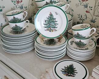 Spode Christmas Tree Dishes