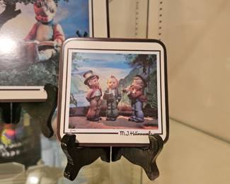 Vintage 1986 MJ Hummel by Pimpernel Coasters Made in England ARS Switzerland