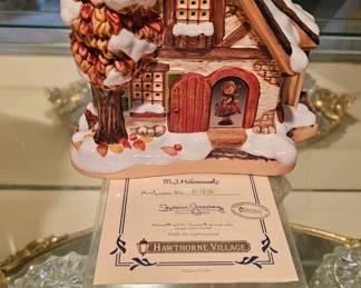 M.J. Hummel Bavarian Village Apple Tree Cottage, Vintage