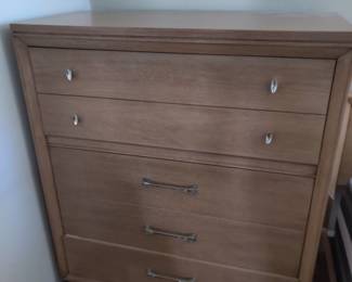 Matching MCM chest of drawers