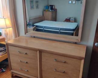 MCM Dresser with mirror