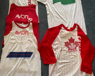 Vintage running shirts, St. Patty’s Day