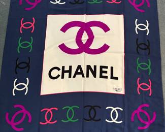 Vintage knock off scarf- SOO many cute bagged up silk scarves!