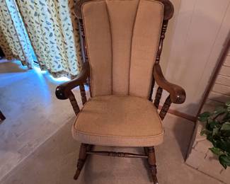 Yukoslavian Wood Rocker