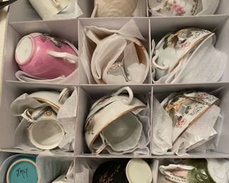 Teacup collection