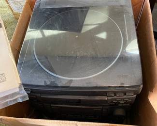 Aiwa Record Player and Stereo System