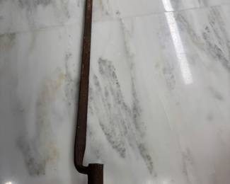 Civil war bayonet dug up in Perryville Kentucky 