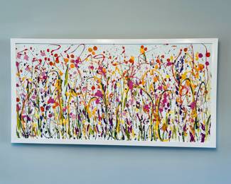 Karen Rolfes painting (American, 20th C) 