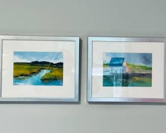 Martha Wakefield oil on paper