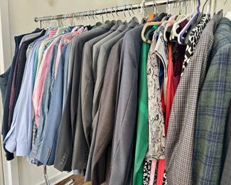 Men’s suits and Sports Coats (48R)