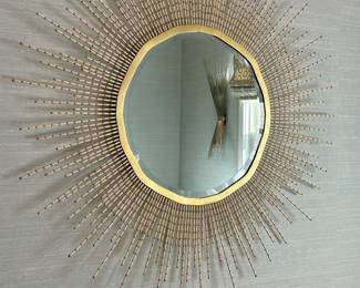 Palacek “sadie” beaded Mirror.
48” diameter 