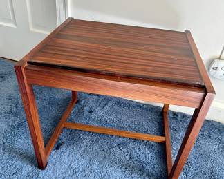Mid-century mixed use - "flip" top (side table)