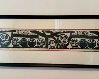 Woodcut, Julie Shapiro (American) https://julieshapiroart.com/showBio.php