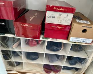 Women's shoes - size 10 - including Ferragamo