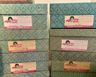 Madame Alexander Dolls in boxes