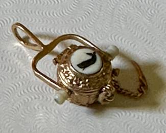 Gold charm