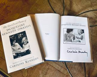 Signed by Caroline Kennedy (three copies)