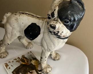 Antique Bulldog cast iron
