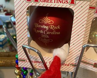 Dated limited edition Blowing Rock ornaments