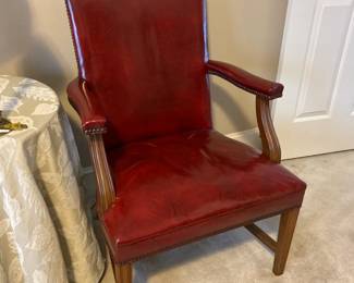 Vintage library chair
