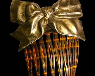 sterling silver hair comb