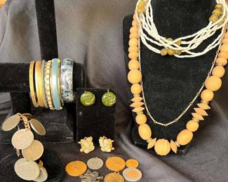 TW152Vintage Coin Bracelet And More