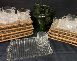TW237Glass Luncheon Set