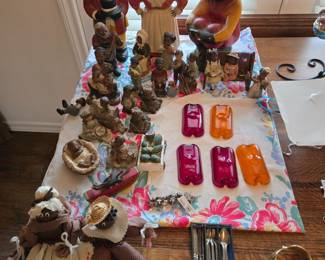 Cast Iron Folklore Figurines 