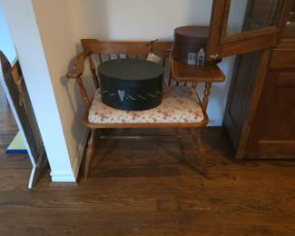 MCM Telephone Table with Seat
