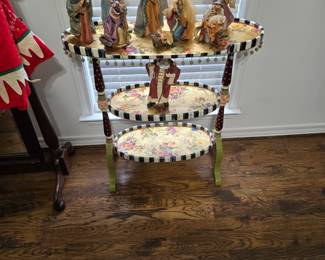 McKenzie Childs Bellhop Table 