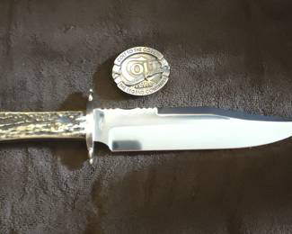 Samuel Colt Signature Bowie with Sheath - 1995 Limited Edition #236 of 1000