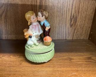 Porcelain Musical Figurine