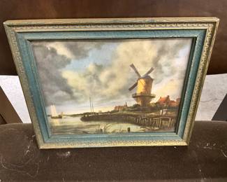 Framed Print by Jacob Isaacksz Van Ruisdael "The Windmill at Wijk bij Duurstede"