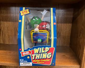 M&M's Candy Dispenser "Wild Thing Roller Coaster'