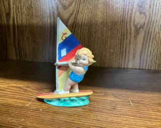 1984 Campbell's Kids Souper Surfer Figurine by Roman