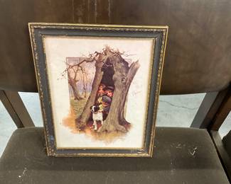 Framed Print "An April Shower"