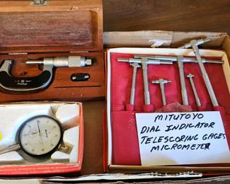 DIAL INDICATOR / TELESCOPING MICROMETER