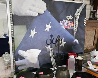 LARGE AMERICAN FLAG PICTURE