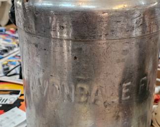 AVONDALE MILK CONTAINER