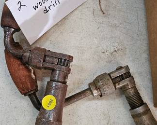 ANTIQUE WOOD BRACE DRILLS