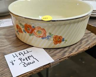 HALL POPPY BOWL