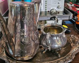 SILVER TEA SERVICE