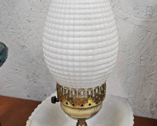 MILK GLASS LAMP