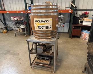 Vintage Root Beer Machine