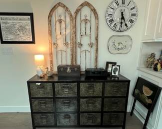 R.H. Metal Sideboard Cabinet