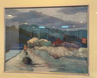 Silverwood Pastel Landscape