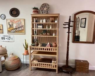 Wood Etagere Shelf