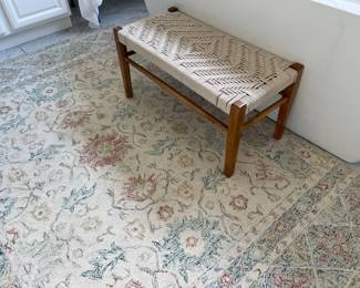 Wool Floral Area Rug